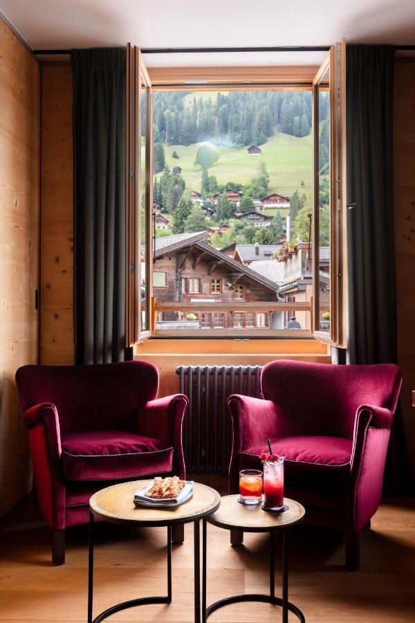 Hotel Valrose Gstaad Exterior foto