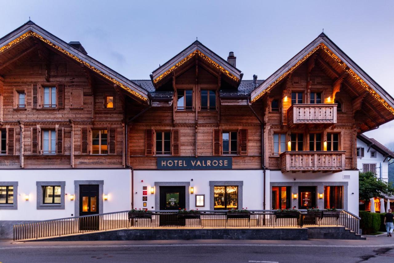 Hotel Valrose Gstaad Exterior foto