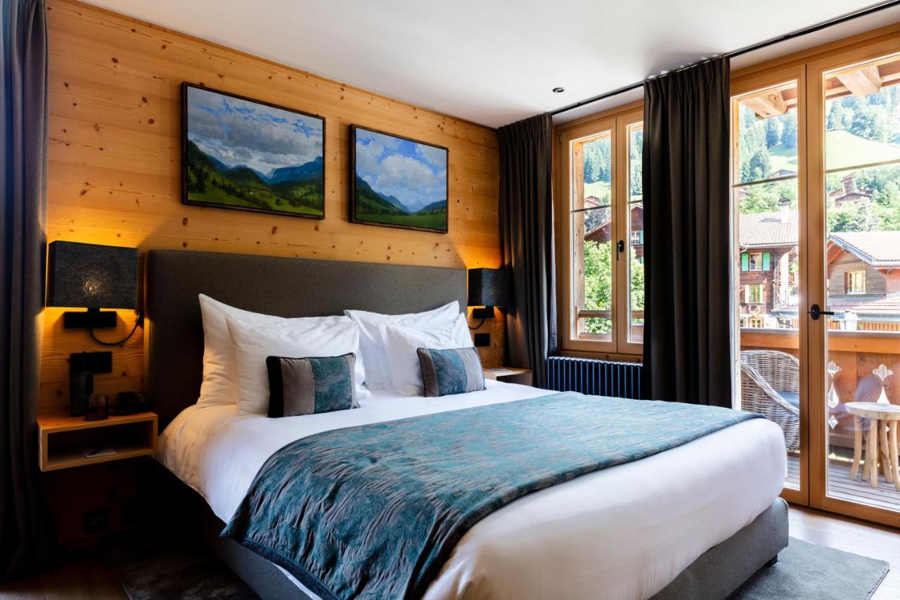Hotel Valrose Gstaad Exterior foto